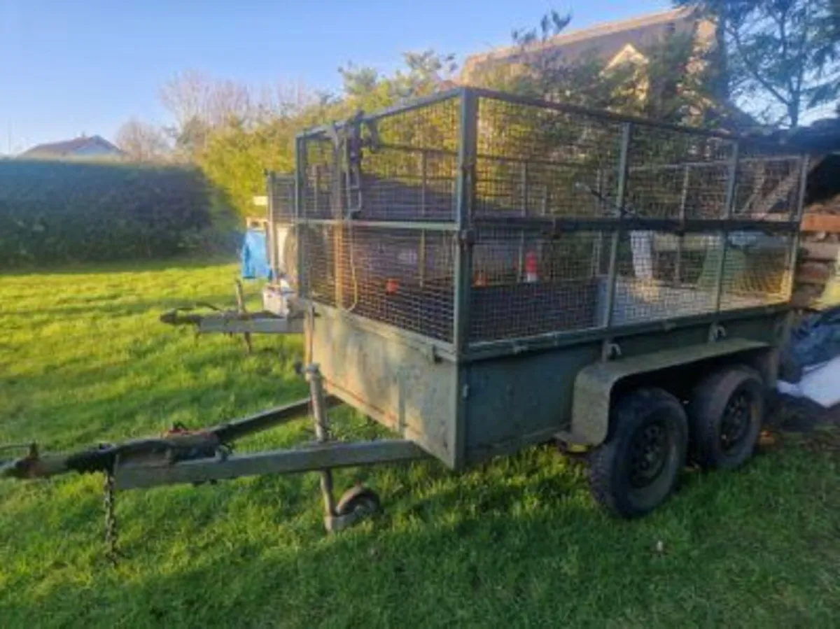 Trailer gardening  4x8 removable sides - Image 1
