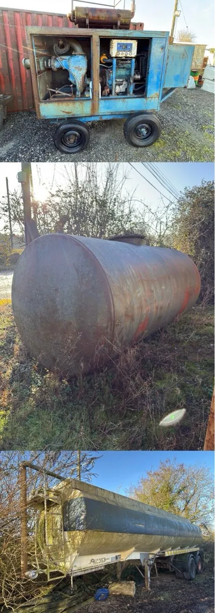 Storage Tanks, Water Pump For Sale - Image 1
