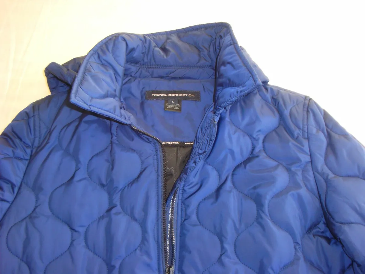 Spring autumn French Connection L navy blue jacket - Image 4