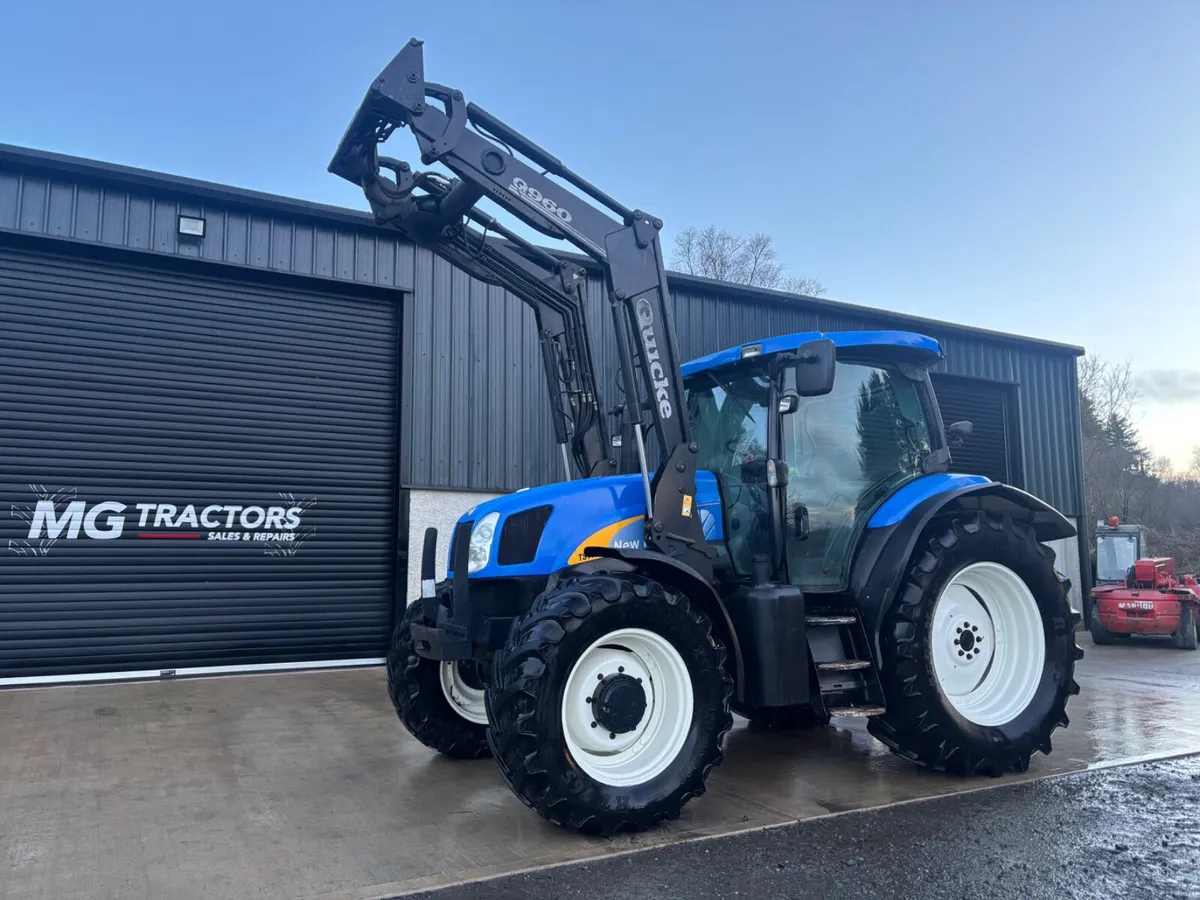 05 New Holland TS115A with Q960 Loader - Image 1