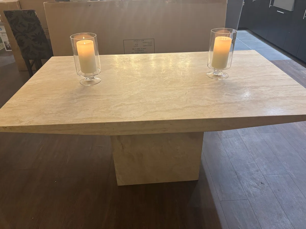 Dining table and side board - Image 2