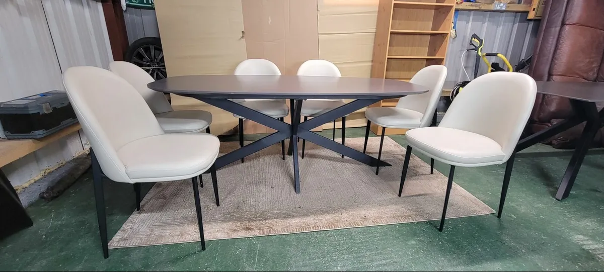 Sadia Dining Set (6 Seater) - Image 1