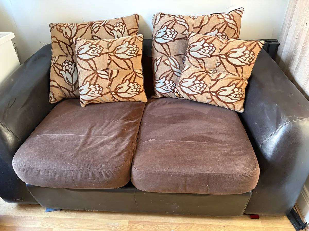 2 x 2 Seater Couch - Image 1
