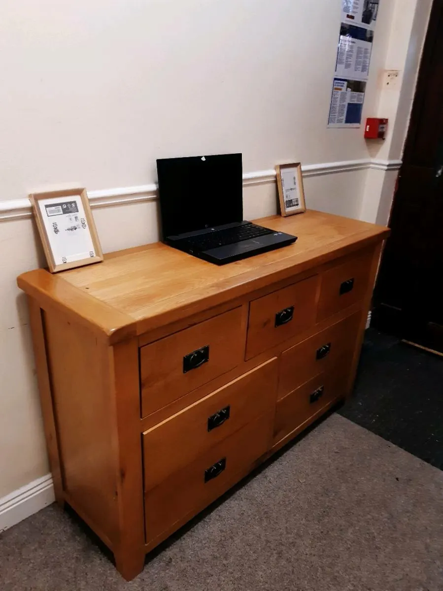 Oak side board - Image 2