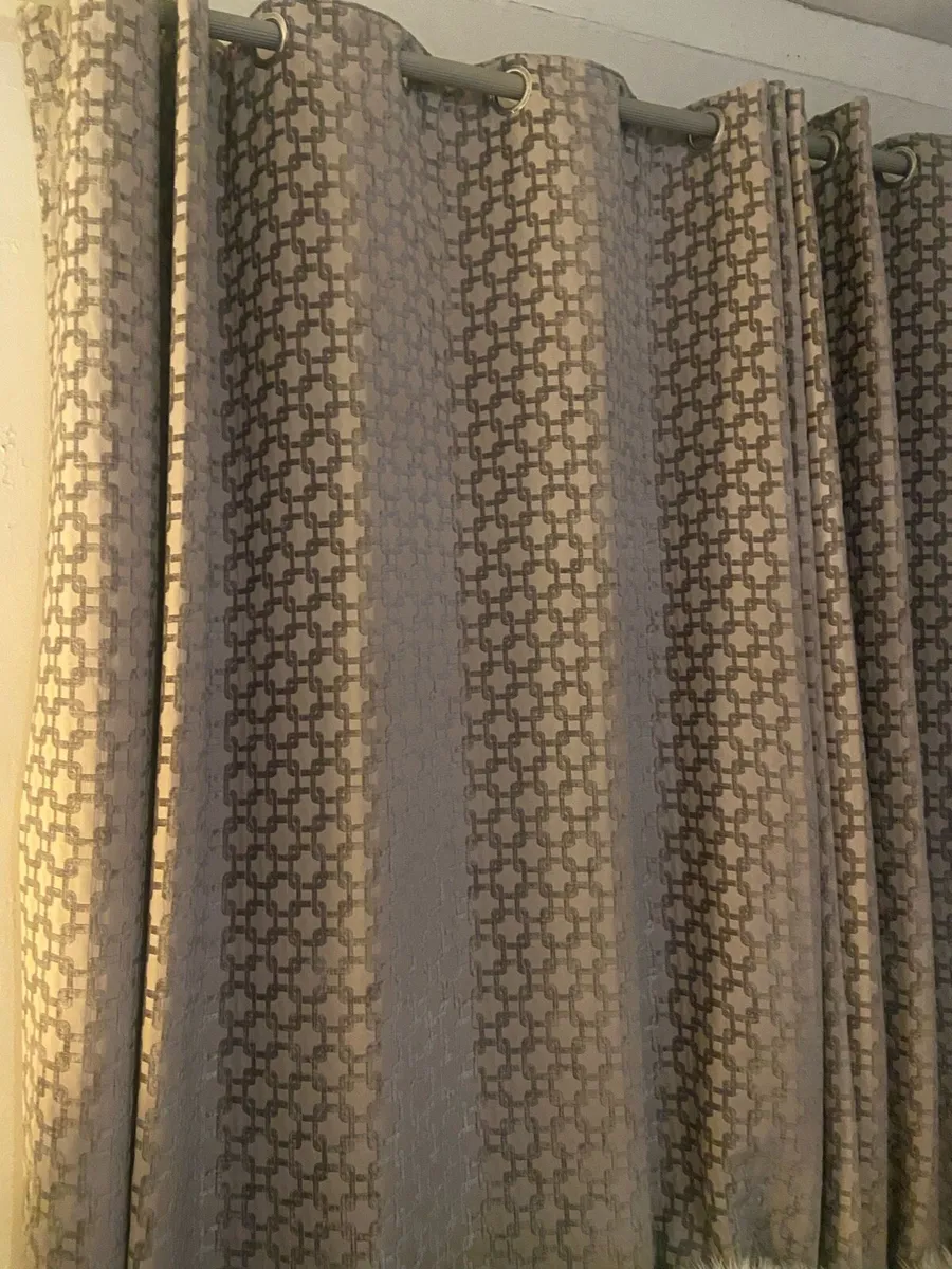 Grey Curtains 90 x 90 - Image 2
