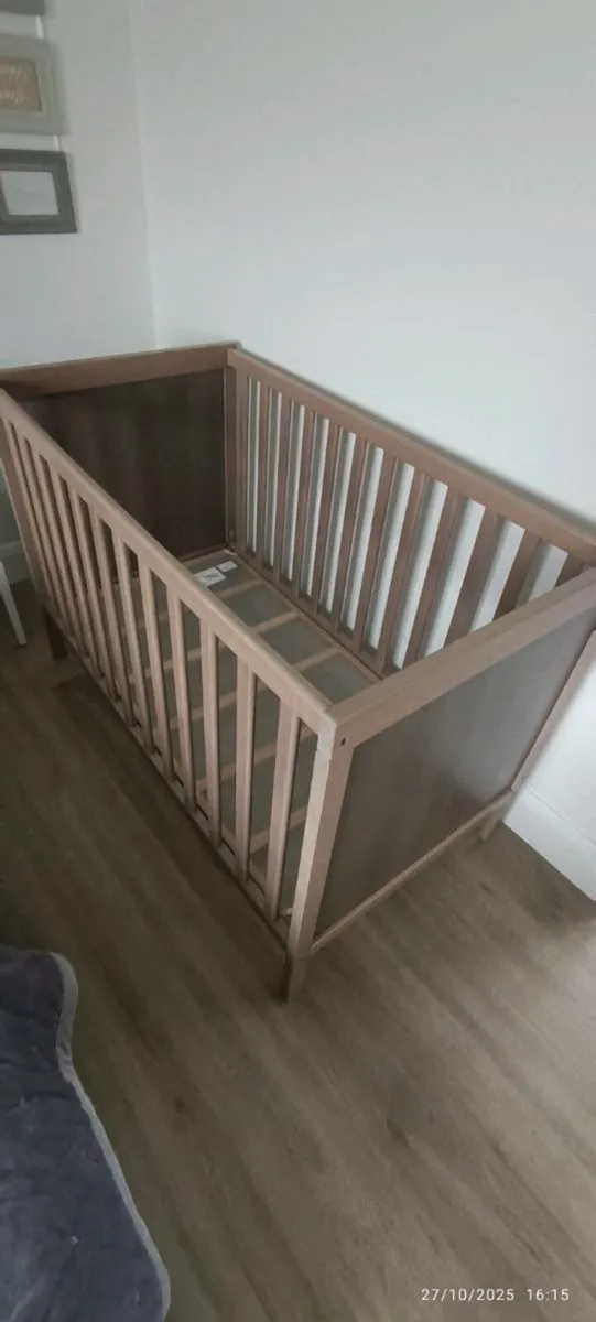 IKEA cot - Image 1