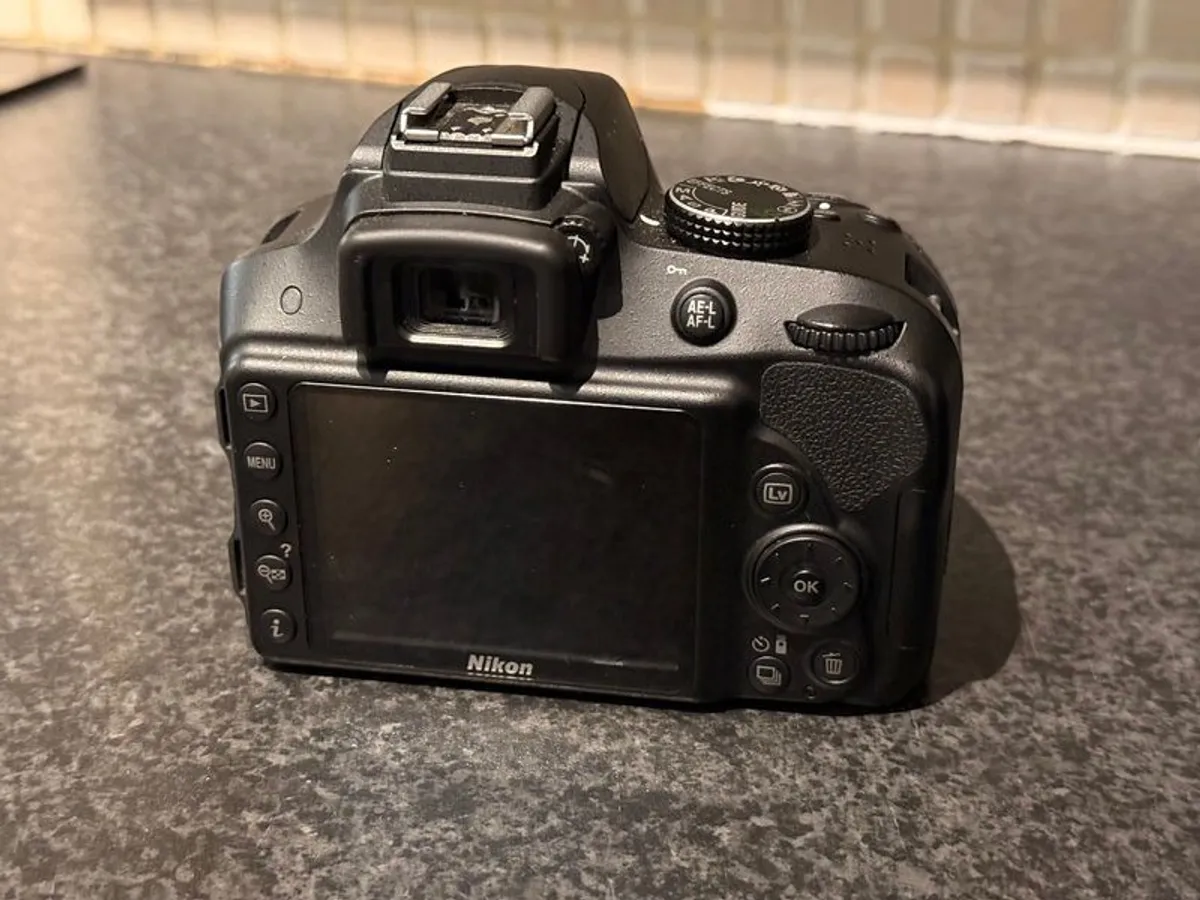 Nikon D3300 DSLR + 18-55mm Kit Lens + Charger + Battery - Image 3