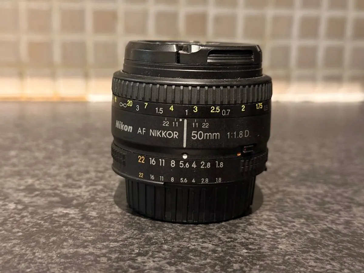 Nikon AF Nikkor 50mm f/1.8D - Nikon Mount - Image 1