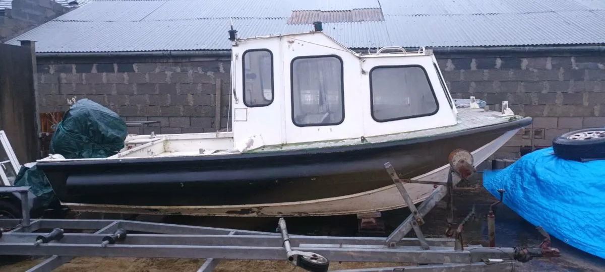 17ft Dory hull Aluminium Boat - Image 2