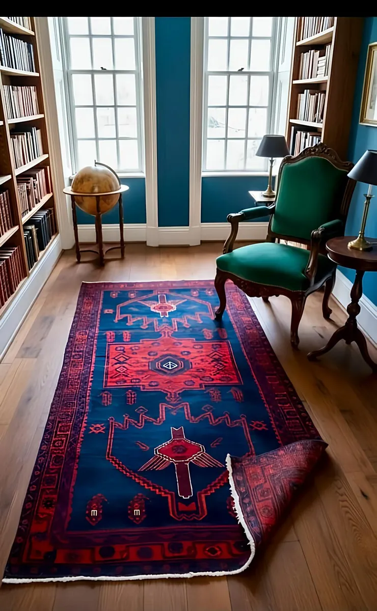 Luxury Perser Koliai Hand Rug Carpet - Image 3