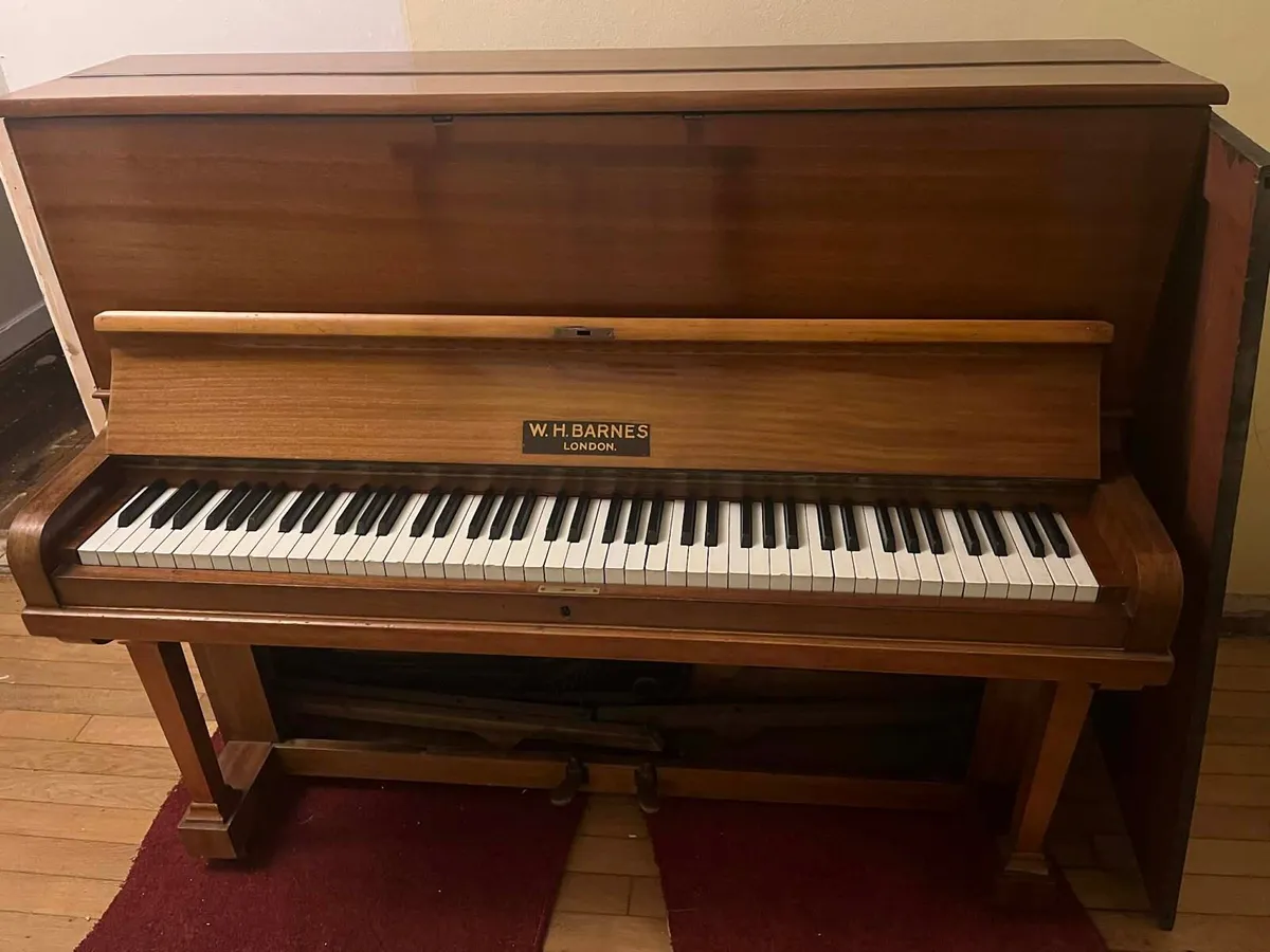 W.H. Barnes London Piano - Image 1