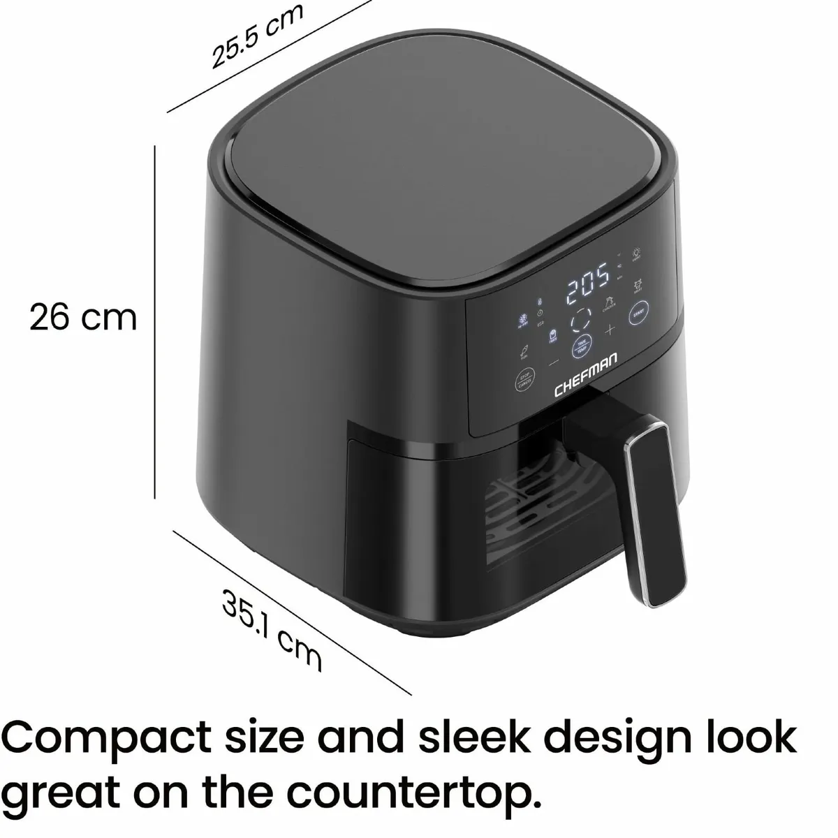 Air Fryer – 3.75L Compact Airfryer for Quick Easy - Image 3
