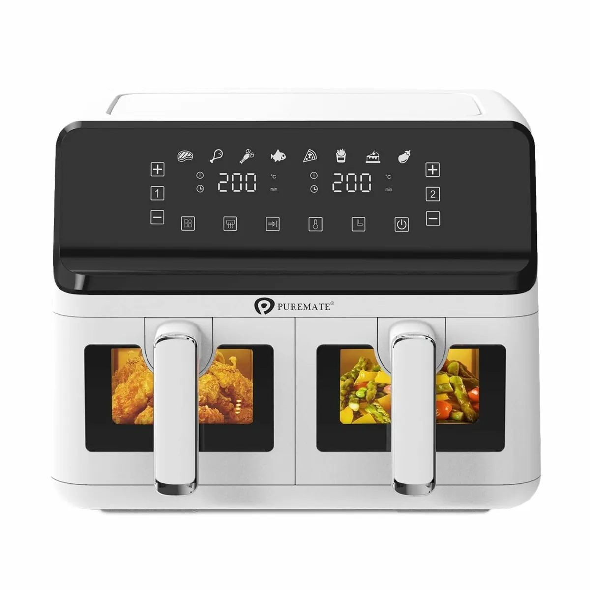 9L Dual Air Fryer with Digital Display Healthy - Image 1