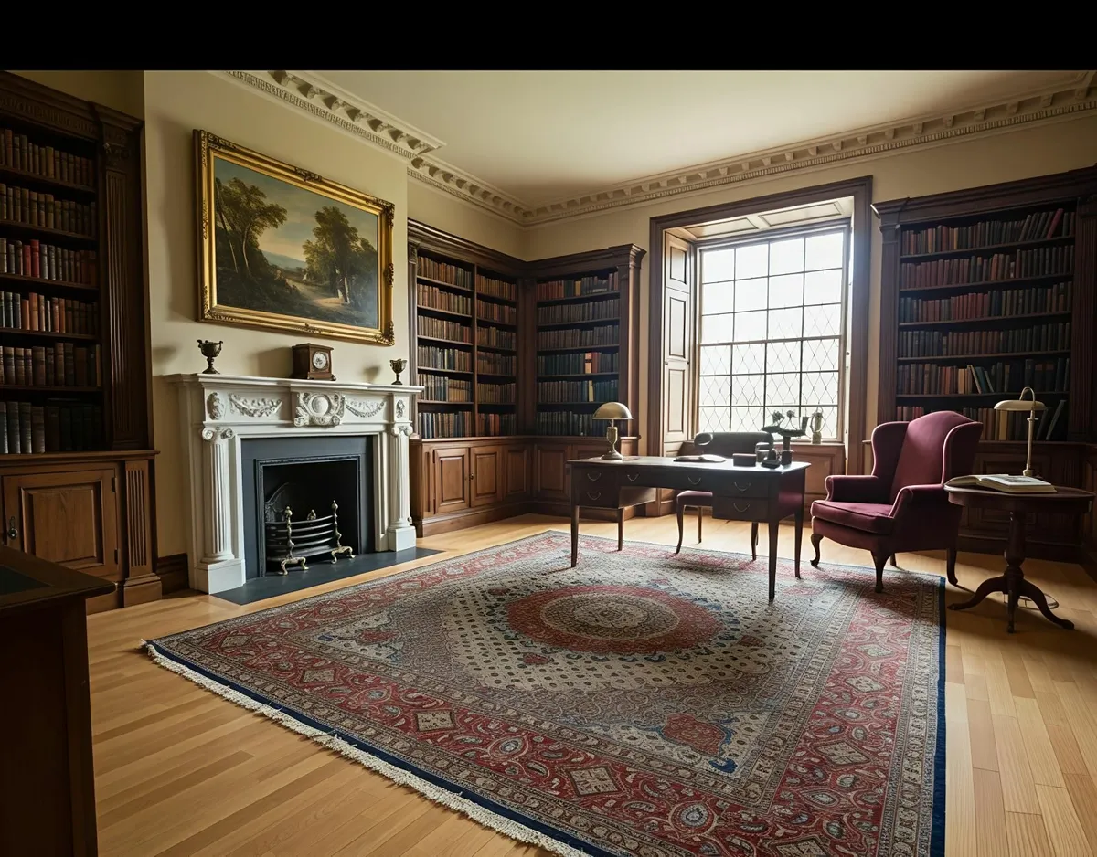 Large Perser Moud Rug Carpet - Image 1