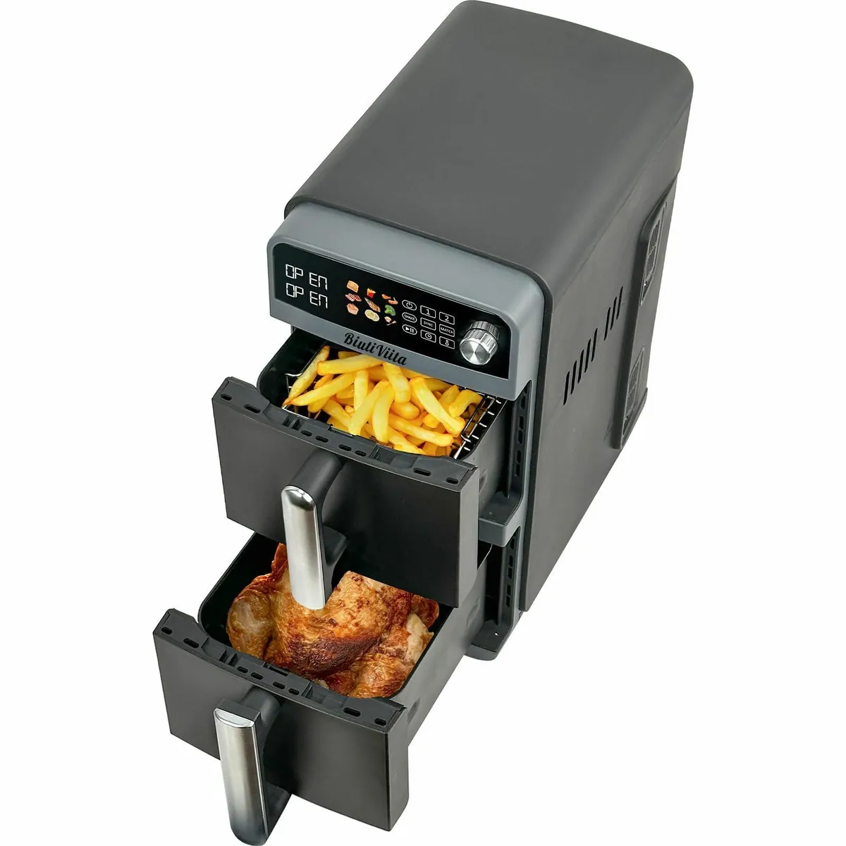 10L Double Stack Air Fryer with Dual Basket 2 - Image 1