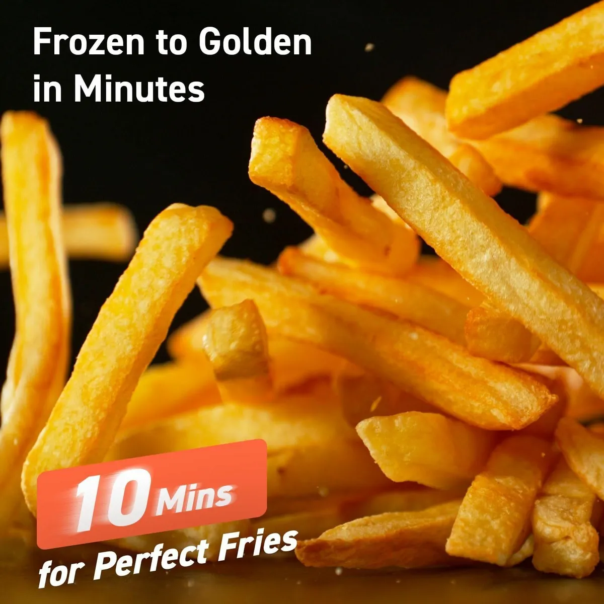 Small Air Fryer 2L Led Touch-control Display 900W - Image 4