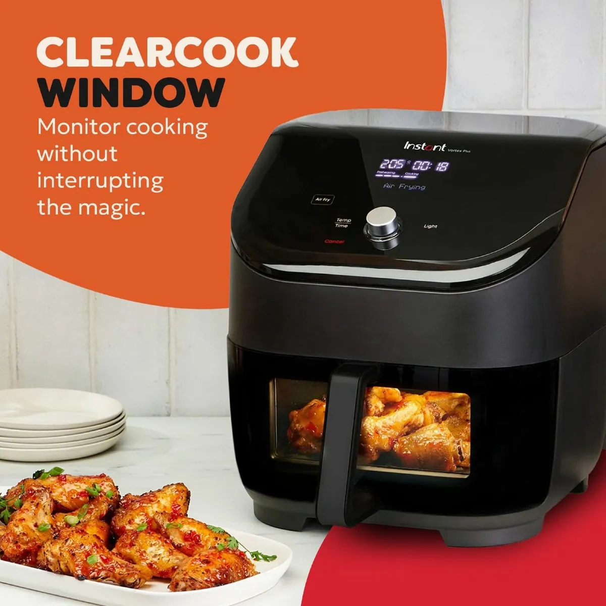 Vortex Digital Air Fryer with Single ClearCook - Image 3