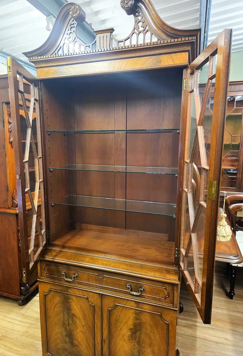 Antique Display Bookcase- Circa 1920 - Image 3