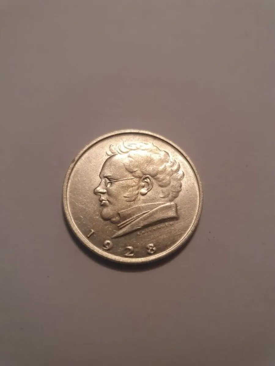 Silver coin - Image 1