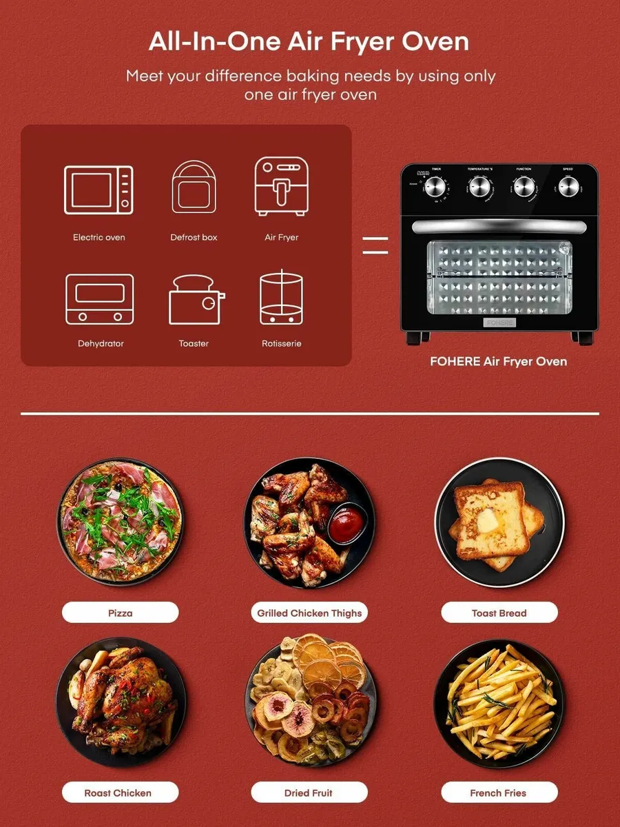 Air Fryer Oven 23L Mini Multi-function Countertop - Image 3