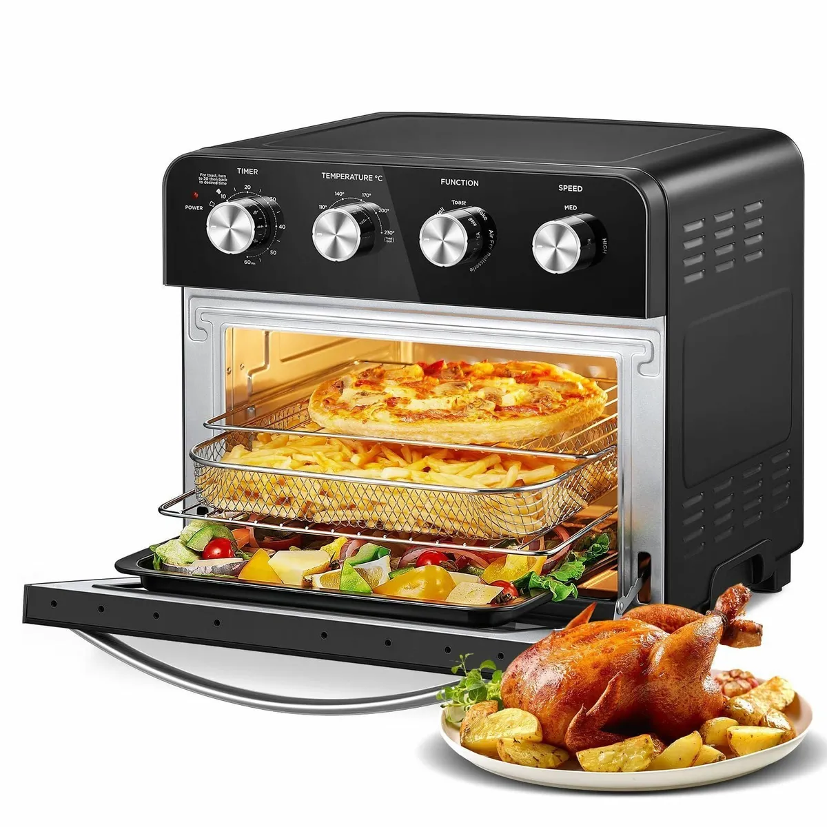 Air Fryer Oven 23L Mini Multi-function Countertop - Image 1