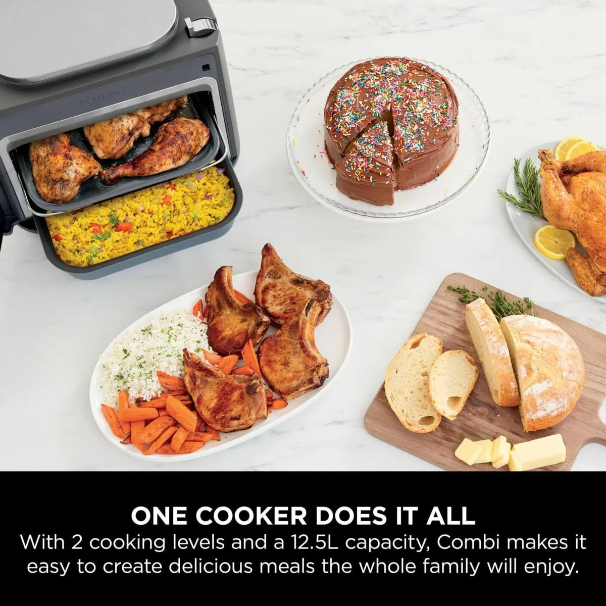 Combi 12-In-1 Multi-Cooker Oven Air Fryer 12 - Image 3