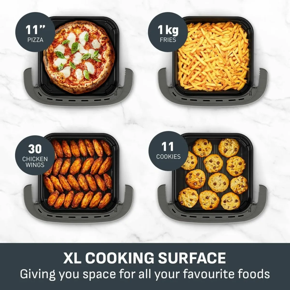Easy Fry Pizza XL Surface Large Air Fryer - Image 4