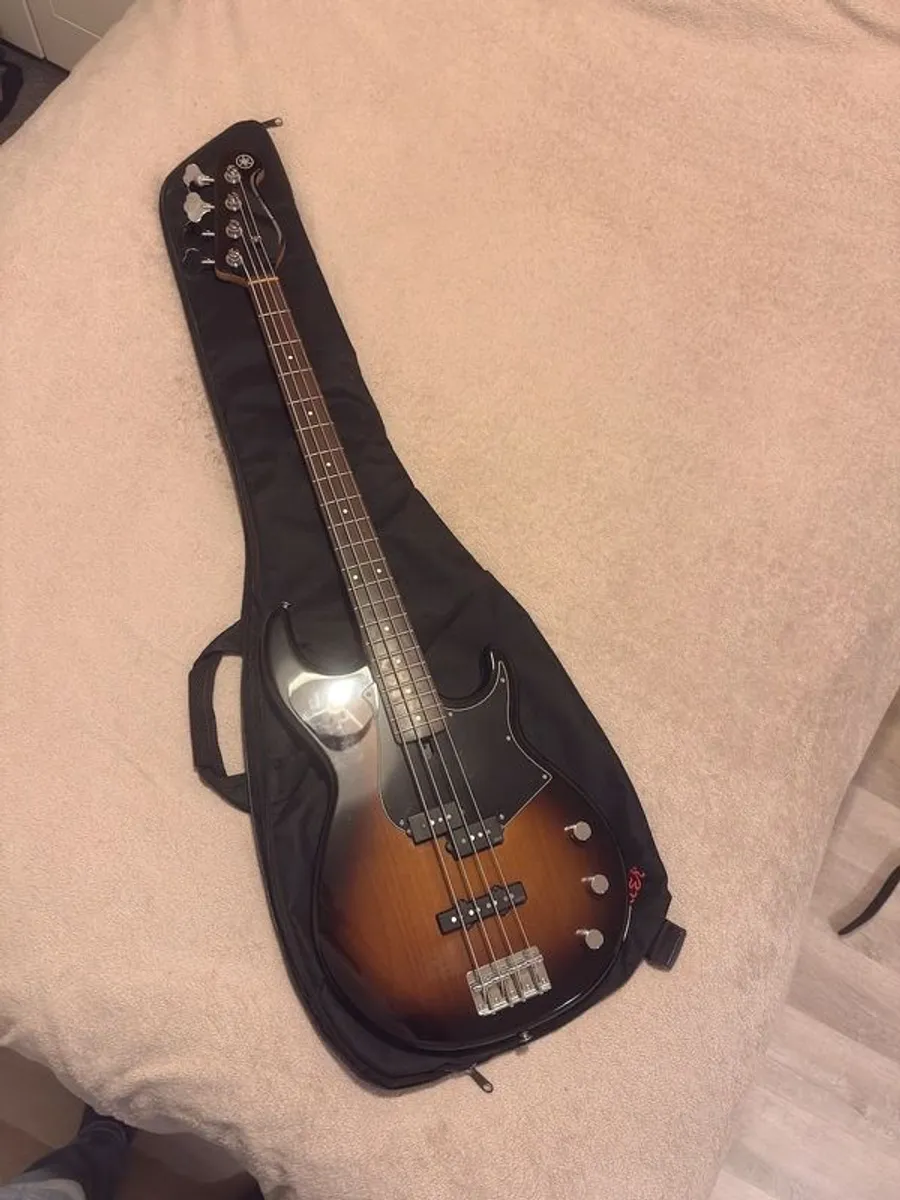 Yamaha BB434 Bass Guitar - Tobacco Brown Sunburst + Gig Bag - Image 1