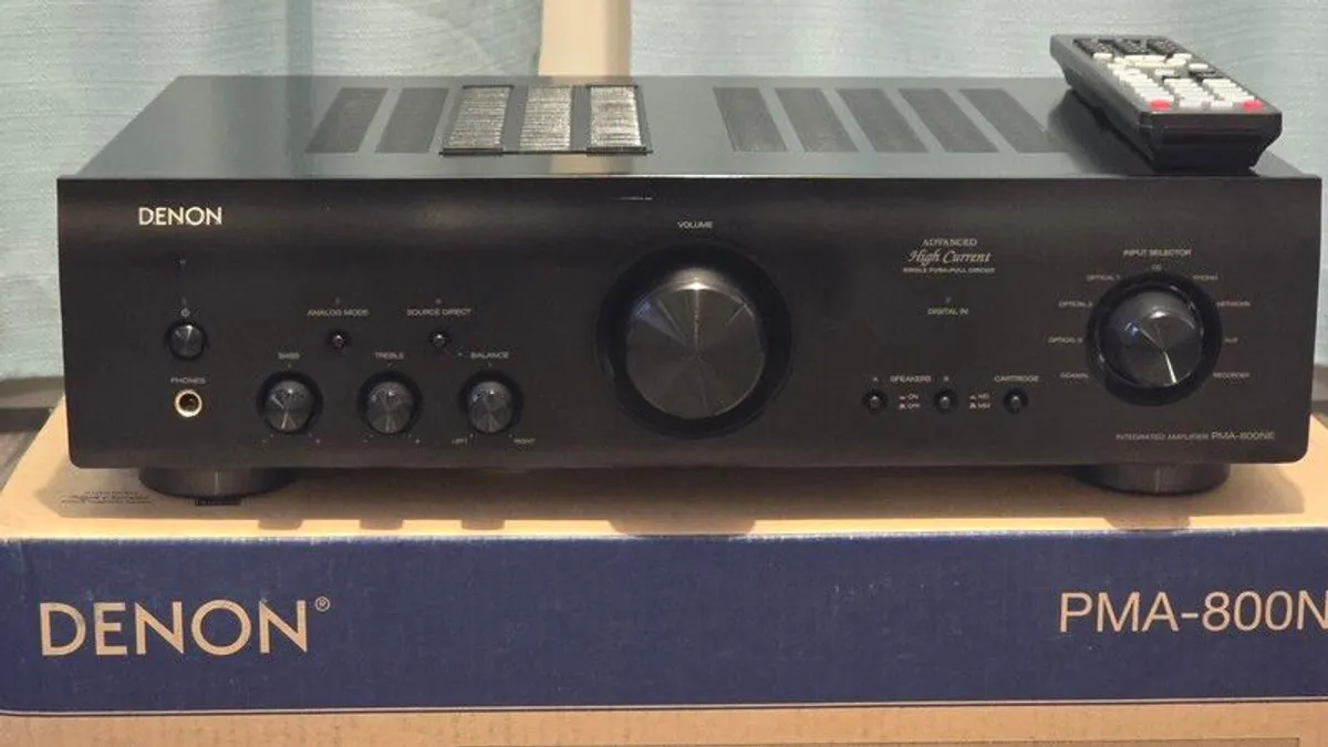 DENON PMA-800NE HiRes Stereo Amplifier - Image 1
