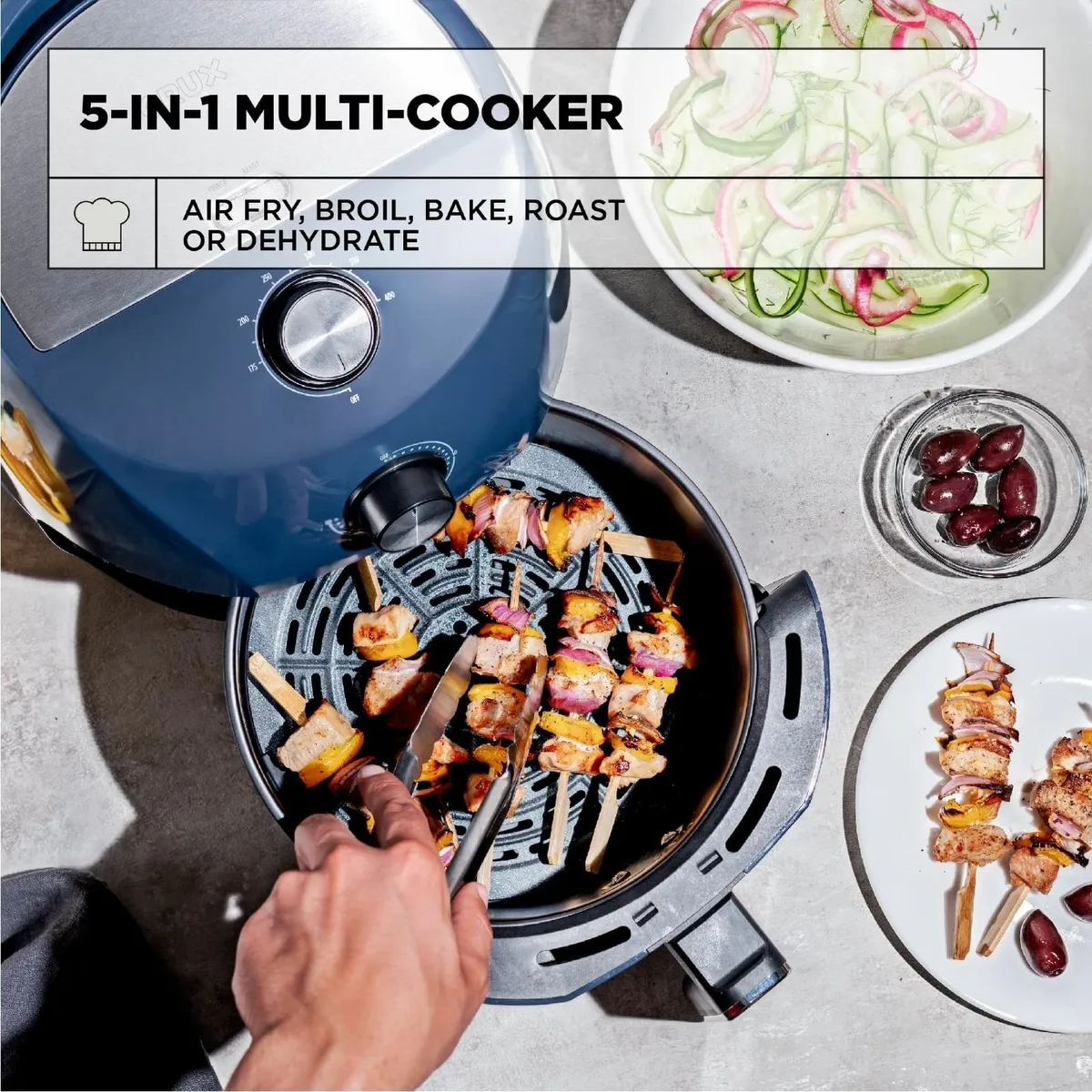 3.5 L Manual Air Fryer Faster Pre-Heat No-Oil - Image 3