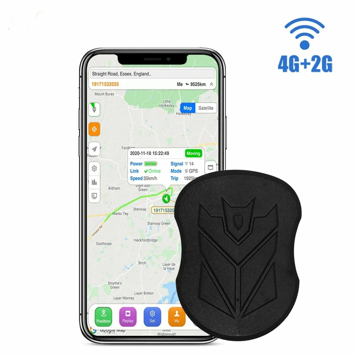 Car Tracker GPS Waterproof Magnetic 5000mAh - Image 1