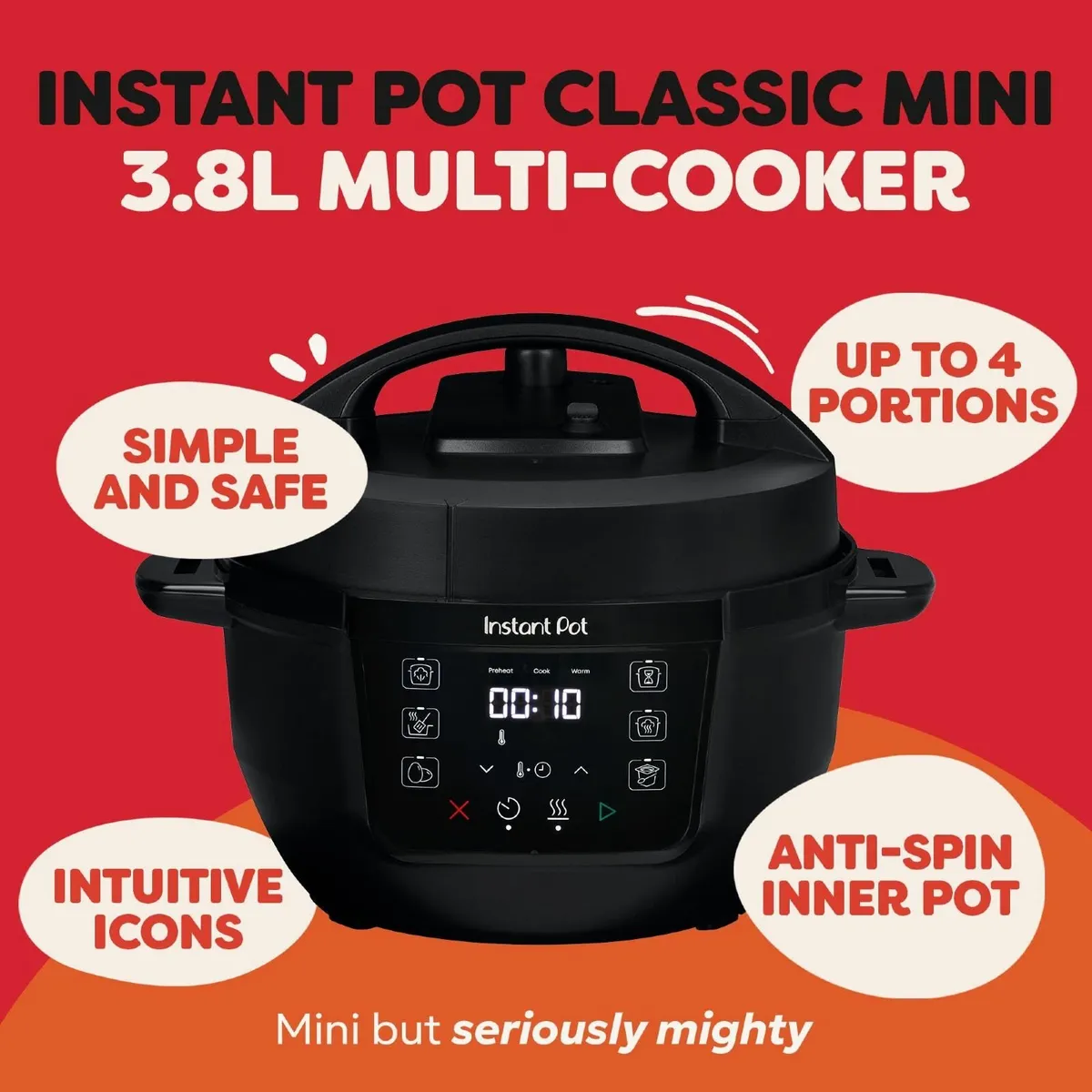 3.8L Multicooker 7-in-1 Smart Cooker - Pressure - Image 2
