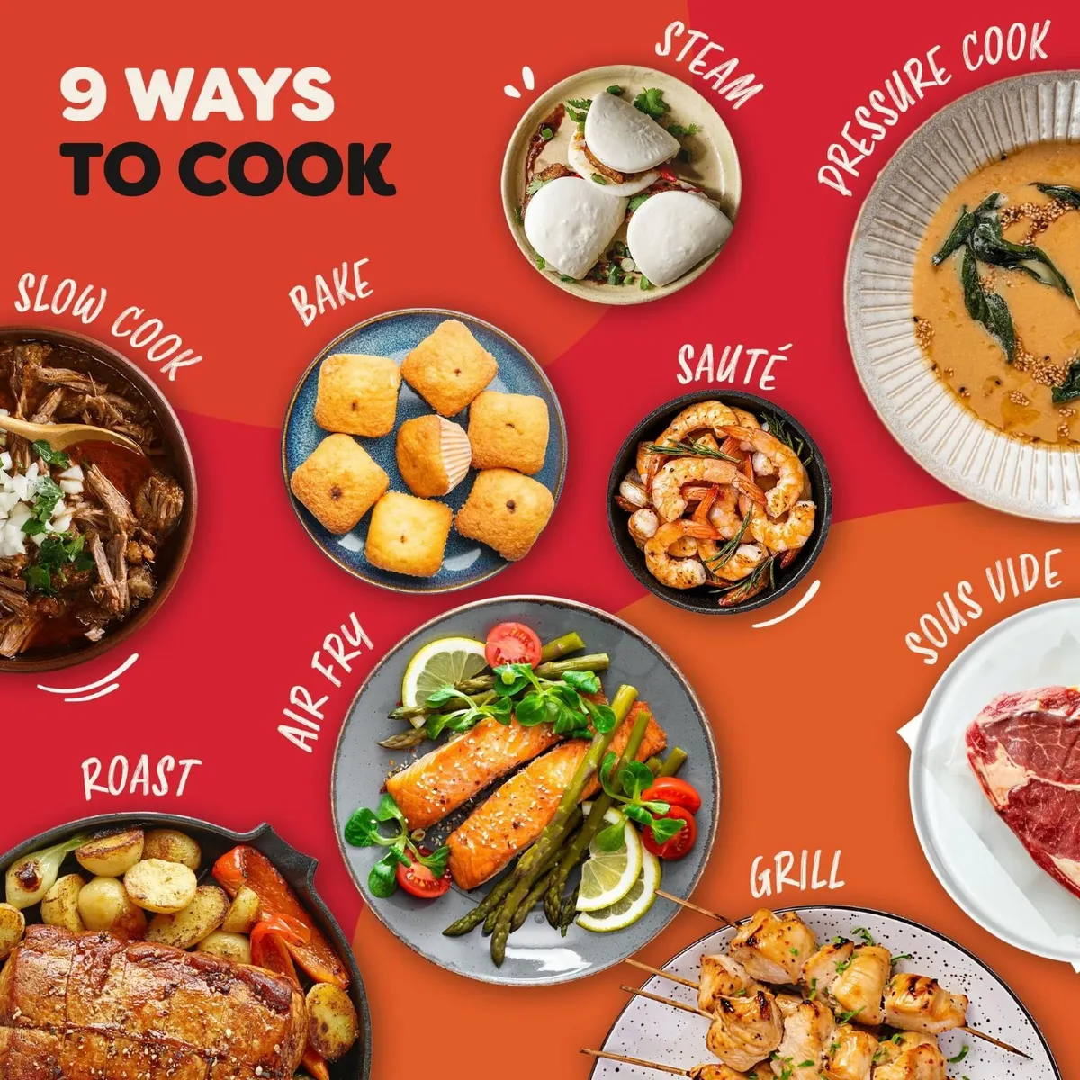 Duo Crisp + Air Fryer 11-in-1 Multicooker 5.7L - - Image 4