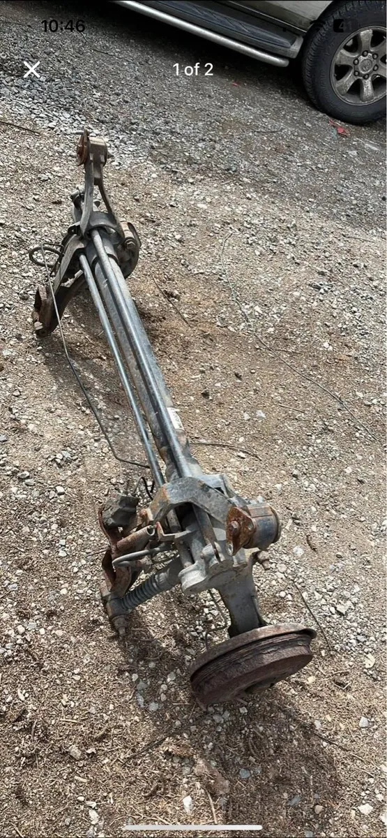 berlingo back axle