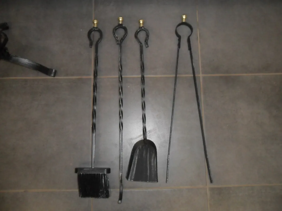 Fireplace tools set KAMINO FLAM - Image 3