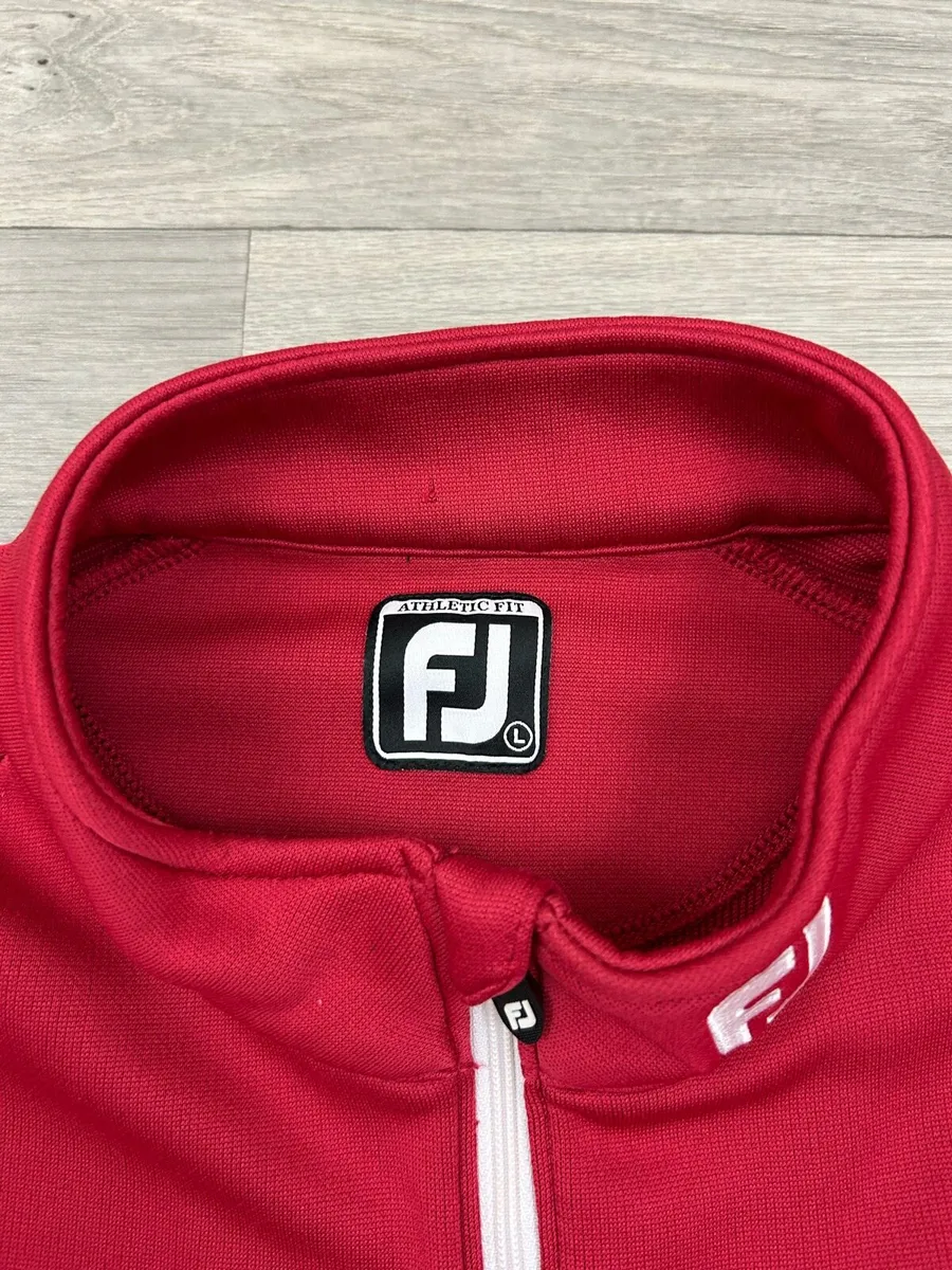 FootJoy FJ Half Zip Golf Jumper Mens Large - Image 4