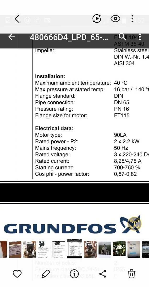 Single-stage centrifugal in-line twin-head pump - Image 4