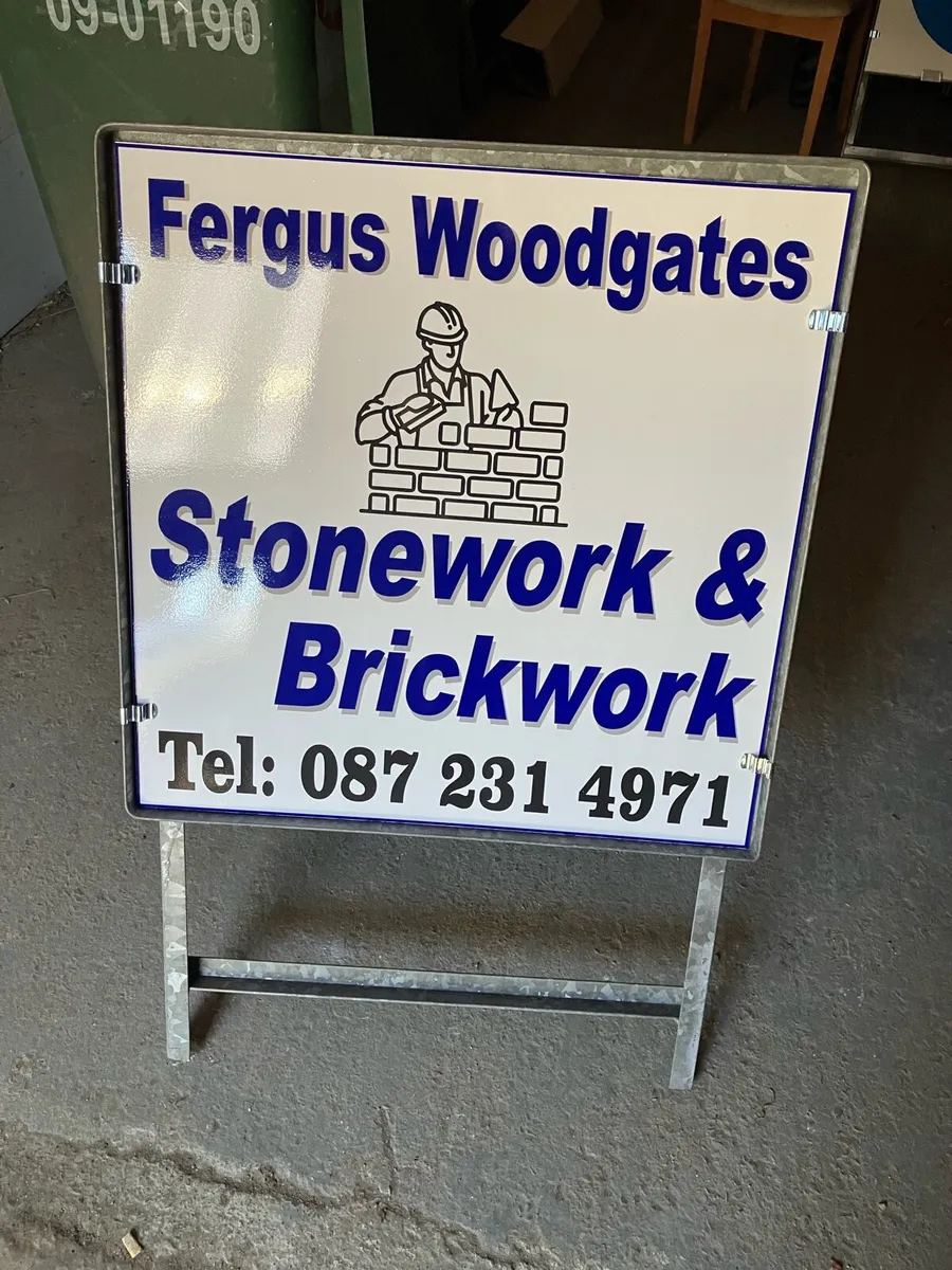 Heavy duty sign frames with your sign fitted! - Image 1