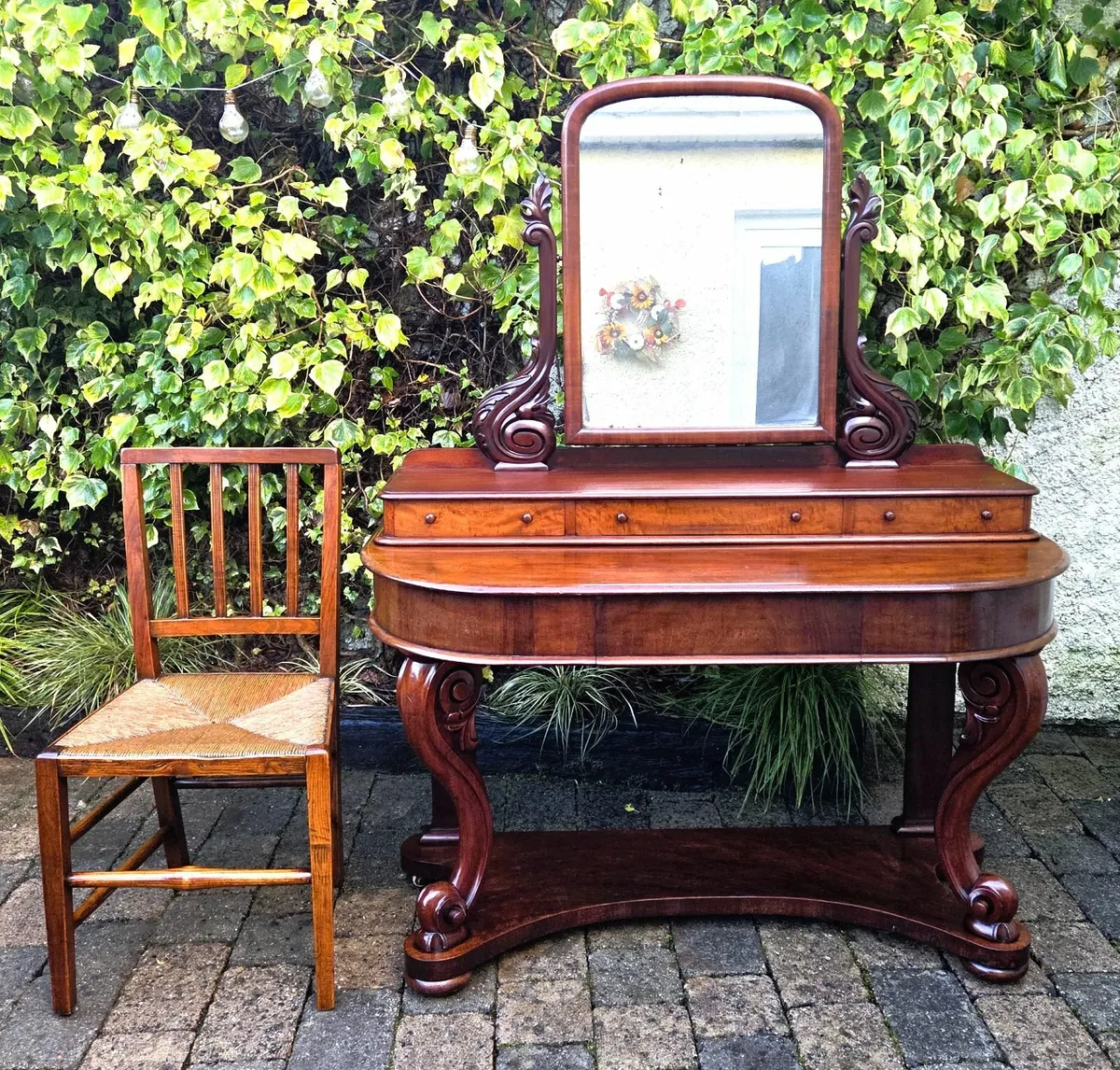 Victorian Duchess Dressing Table- Circa 1860 - Image 3
