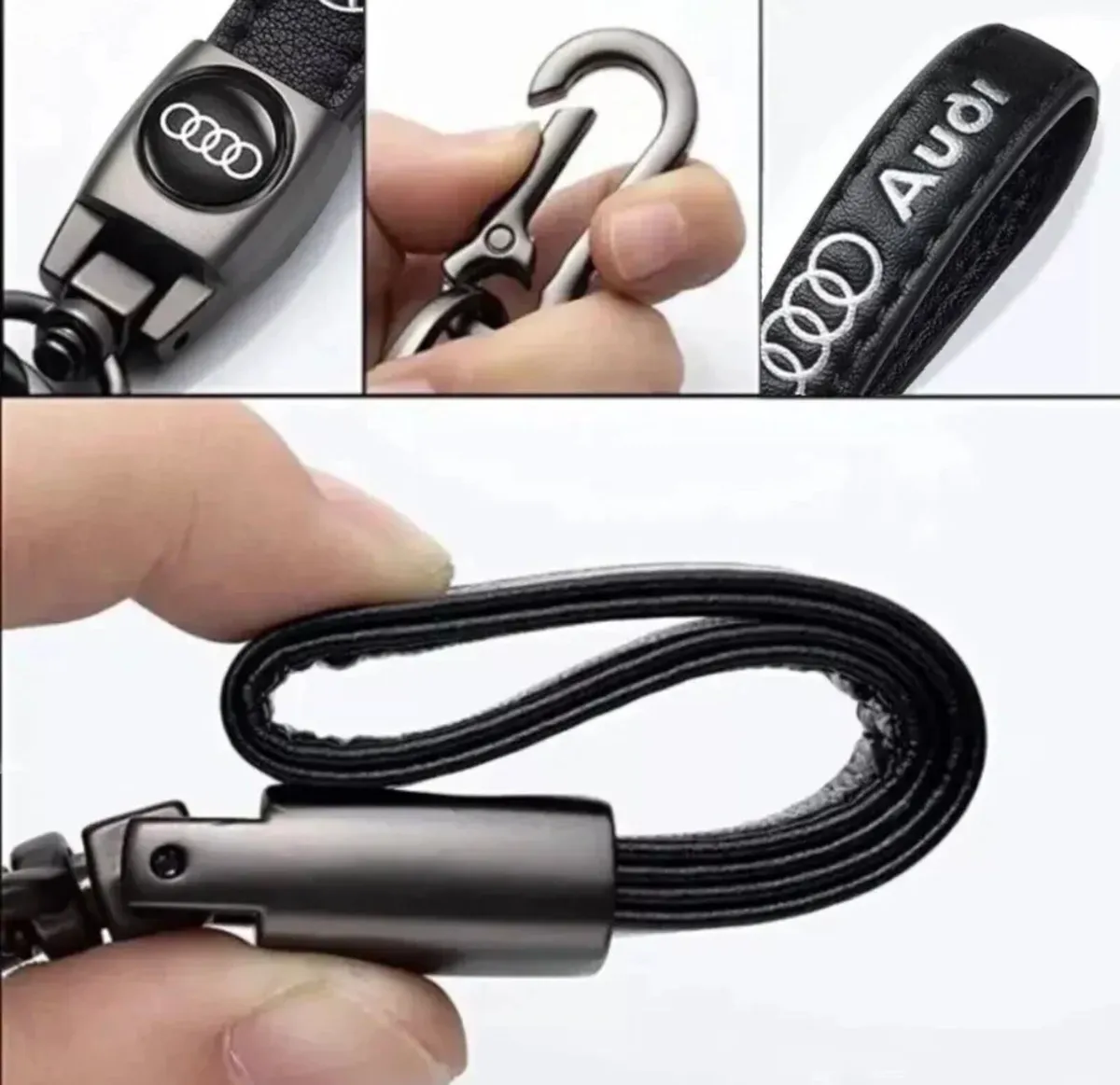 Keyring Audi Key Fob Key Ring NEW - Image 3