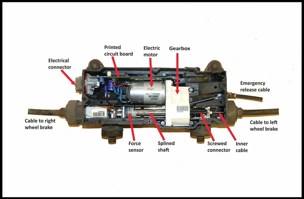 Land Rover Handbrake EPB repair fix - Image 2