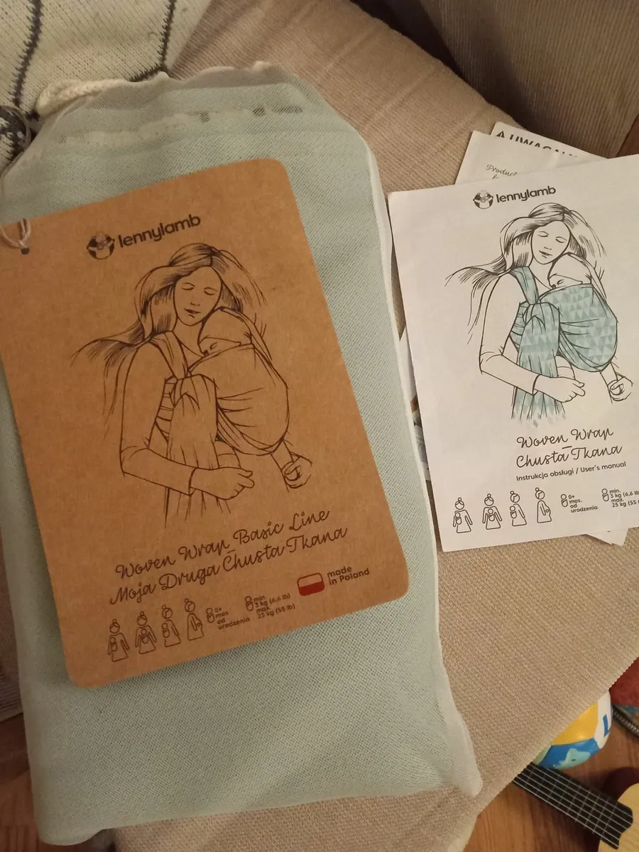 Woven baby wrap - Image 1