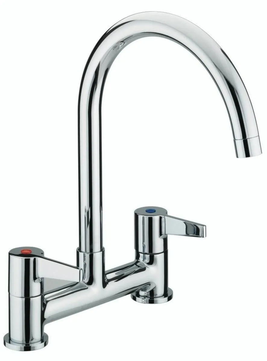 DUL DSM C Design Utility Lever Deck Kitchen Sink