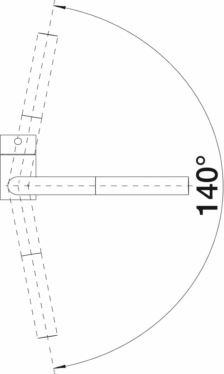 512402 Linus-S Kitchen Mixer Tap Chrome - Image 3