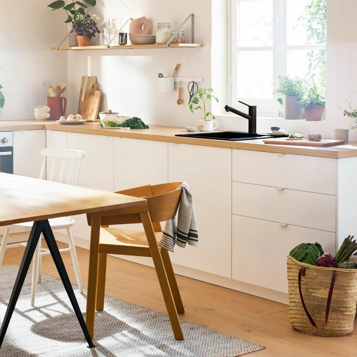 Zesis M33 Kitchen Tap 150 1 Spray matt black - Image 2