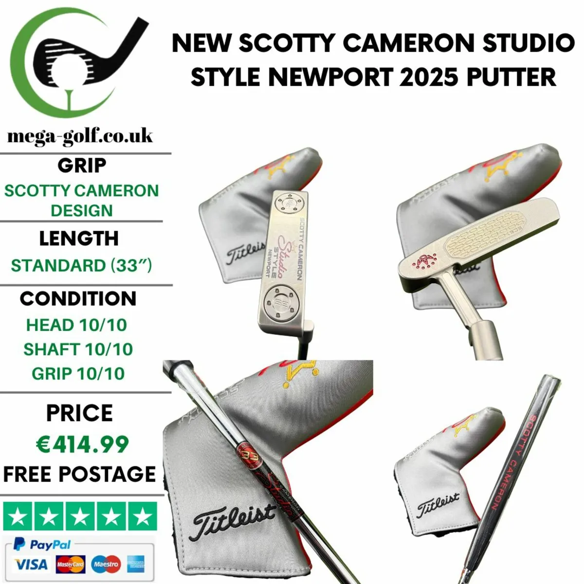 New Scotty Cameron Studio Style Newport 2025 - Image 1
