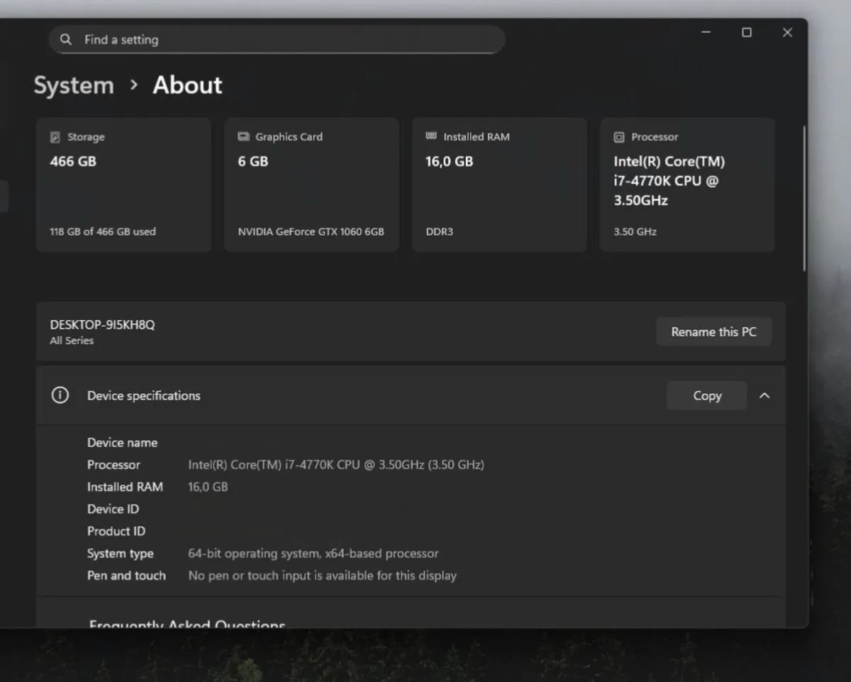 Gaming PC – Intel i7-4770K + GTX 1060 6GB - Image 3