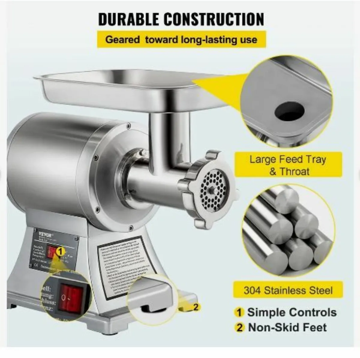 8500W Commercial Stainless Steel - Image 4