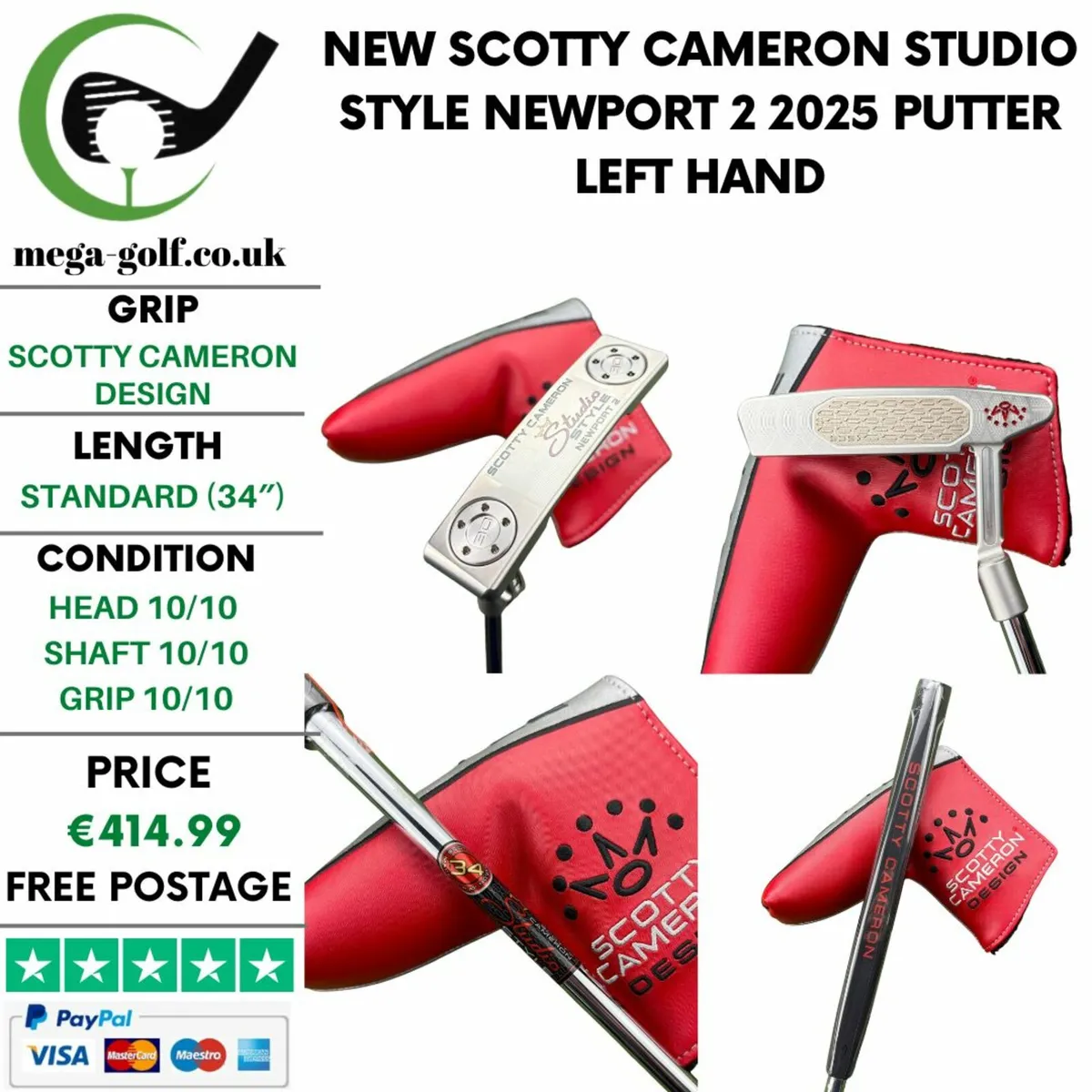 New Scotty Cameron Studio Style Newport 2 2025 - Image 1