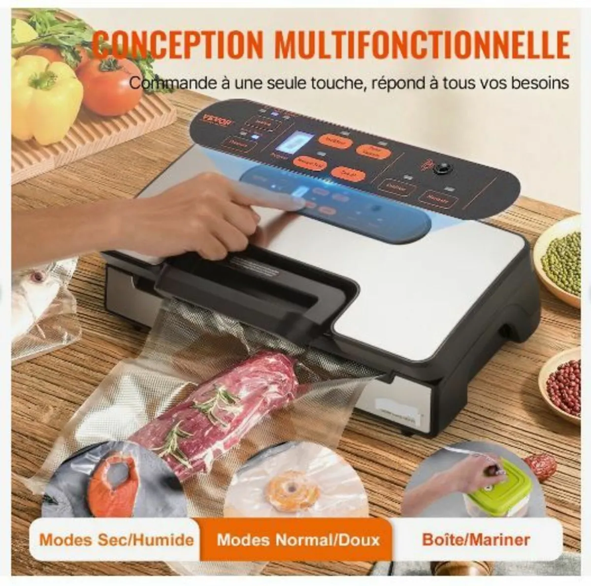 Vacuum Sealer Machine Food Preservation - Image 3